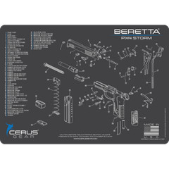 For Beretta PX4 STORM Armorers Cleaning Bench Mat Cerus Gear PREMIUM USA