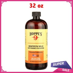 Hoppe’s No. 9 Gun Bore Cleaning Solvent 1-Quart (32 Ounce) Bottle Hoppes 932