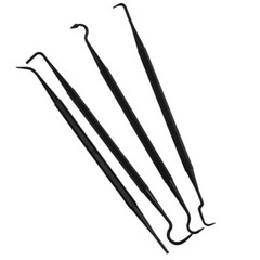 (4 PACK) Nylon Double Ended Cleaning Picks, non-marring, FREE SHIPPING