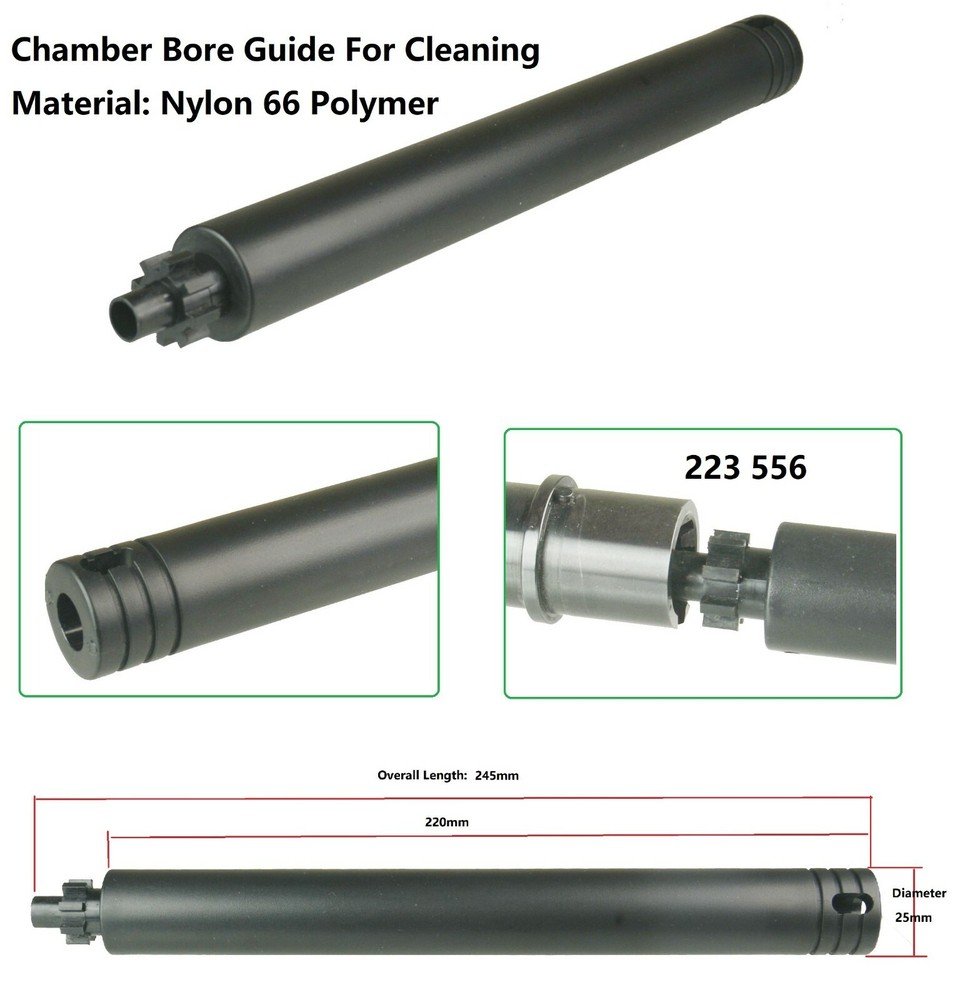 Bore Guide With Chamber Cleaning Gear made with Polymer Nylon 66 for 223 556