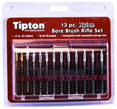 Tipton 13 Piece Rifle Bore Brush Set Nylon