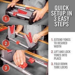 Portable Gun Stand Rifles & Shotguns Adjustable Non-Slip Cleaning Vise New