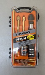 Lyman 04036 Multi-Caliber Pistol Cleaning Kit: 22LR, 9mm, 38/357, & More