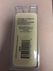 Pro-Shot Benchrest Brush Phos. Bronze Bristles Brass Core .338 Cal