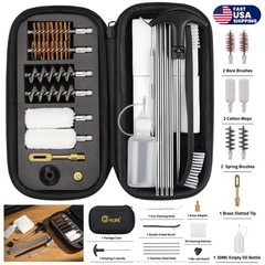 Universal 12GA Shotgun Cleaning Kit Gun Cleaner Supplies Fit For 12Gauge w/ Case