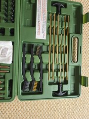 GLORYFIRE Universal Gun Cleaning Kit Brass Rods Rifle Pistol Shotgun Case