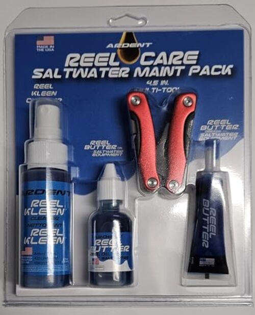 Saltwater Reel Care Maintenance Pack/Long-Lasting Protection and