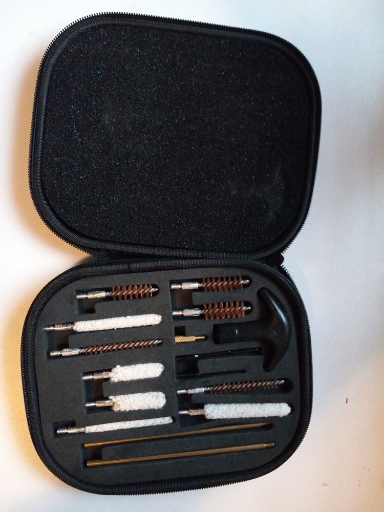Pistol Cleaning Kit Carrying Case for Caliber Hand Guns 22 357 38 270 40