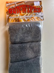 Gun Wipes 3 Pack Silicone Treated Fabric