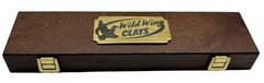 SHOTGUN Cleaning Kit 12 / 20 ga Wood & Brass – Optional Free Personalization Sml