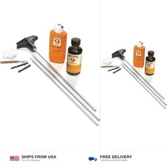 Hoppe’s No. 9 Cleaning Kit with Aluminum Rod, Universal .22-.225 Caliber Rifl…