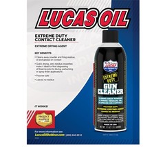Lucas Oil 11oz Extreme Duty Gun Cleaner Aerosol #10905