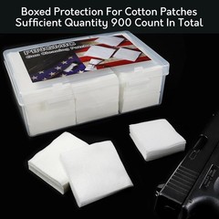 1800/900/600 Gun Cleaning Patches – 2″ And 3″ Pre-cut Cleaning Patch For