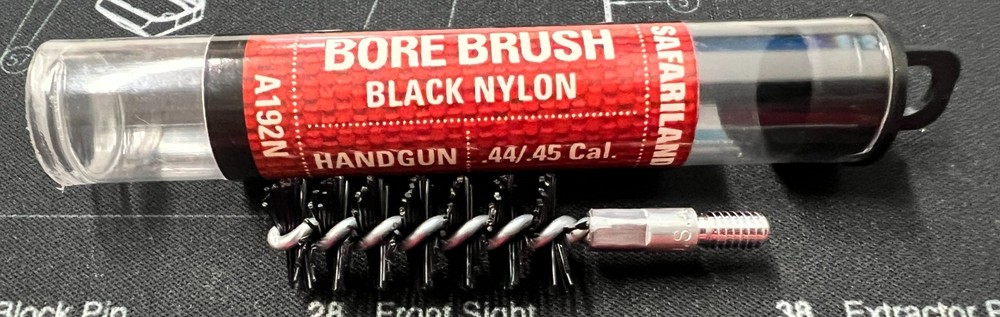 KleenBore .44/.45 CAL BLACK NYLON BRUSH HANDGUN Gun Cleaning A-192N