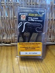 Hoppe’s Bore Snake Pistol Cleaner .30 , .32 Caliber