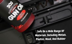 Gun Oil, Thick High Viscosity Extreme Temperature Resistant, Reduces Wear Protec