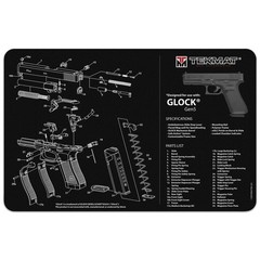 TekMat Glock Gen5 17″x11″ Gun Cleaning Mat Black – TEK-R17-GLOCK-G5