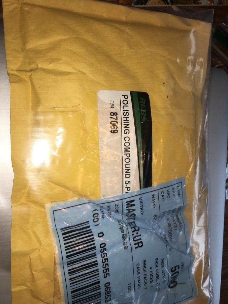 RCBS Polishing Compound (5 per pack) #87069 NEW