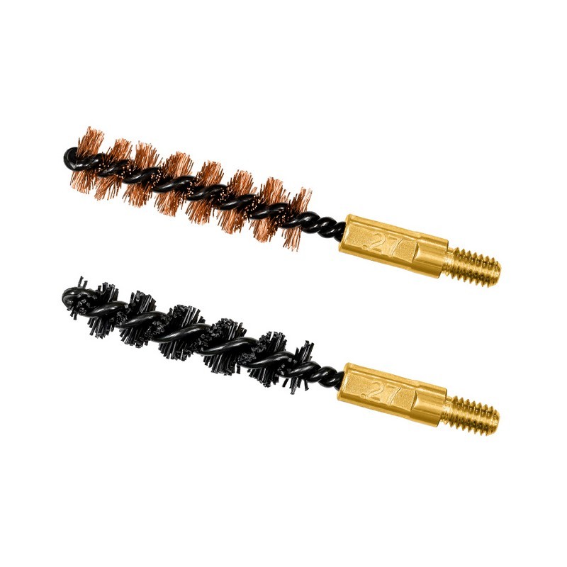 Otis Technology FG-327-NB 6.8mm/.270 Cal Bore Brush 2-Pack (1 Nylon/1 Bronze)