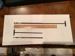 2 piece PPS-43 Original Surplus Cleaning Rod / front sight adjustment tool
