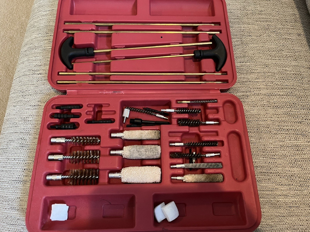 Outers Gun Cleaning Kit – Universal Rifle Pistol Shotgun Set