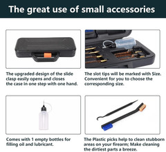 Gun Cleaning Kit Elite Version for 5.56 Cleaning Kit .22 Rifle Gun Cleaning Kit