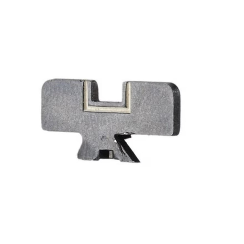 Ruger Super Redhawk 44 Rem Mag Rear Sight Blade High with White Outline Notch