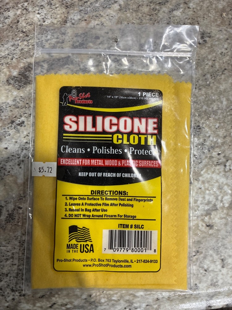 Pro-Shot Silicone Cloth 14″ x 15″ -210 Square Inches # SILC New!