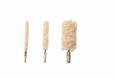 (3 PACK) KleenBore Cotton Bore Mops, choice .17 caliber to 10 gauge/.75 caliber