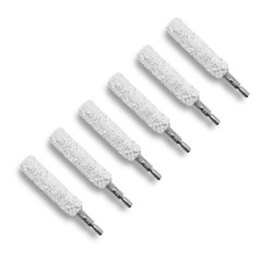 XXLIYA 35 Caliber Mop Brush 6PCS Gun Cleaning Brushes Rifle .35cal, .35cal