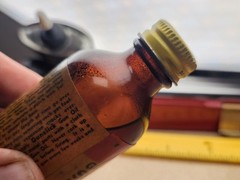 Vintage Outers Tin “Gunslick” Rifle Kit 30 Cal. w/original near full bottles