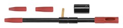 Tipton Universal Bore Guide for Firearm Cleaning Fits Most Rifles Red Black