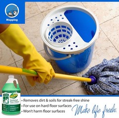 Pet Solutions No Rinse Neutral pH Floor Cleaner Concentrate, Made in the USA