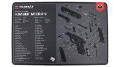 TekMat Kimber Micro 9 Cleaning Mat Diagram 11″ x 17″ – TEKR17KIMBERMCR9