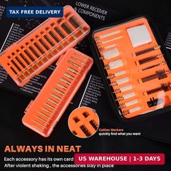 Raiseek Gun Cleaning Kit Universal Gun Cleaning Kit Rifle Handgun Shotgun Pistol