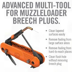Muzzleloader Cleaning Kit – Master Maintenance Kit or 4-in-1 Scraper Options