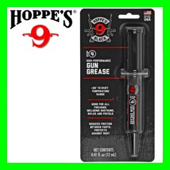 Hoppe’s #9 Black Gun Grease 12cc Synthetic Polymer Formula Lubricates & Protects
