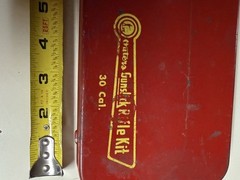 Vintage Outers 30 Carbine Cal Original Metal Box Incomplete Kit For Parts Gun