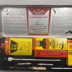 Vintage Outers Gunslick Pistol & Revolver Cleaning Kit .22 Cal Complete Unused