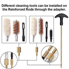 Universal Gun Cleaning Kit with Brass Rods Handgun Firearm Cleaner Tool