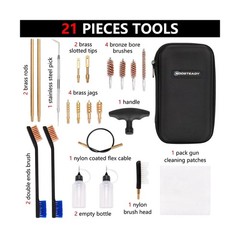 BOOSTEADY Universal Handgun Cleaning kit .22,.357,.38,9mm,.45 Caliber Pistol …