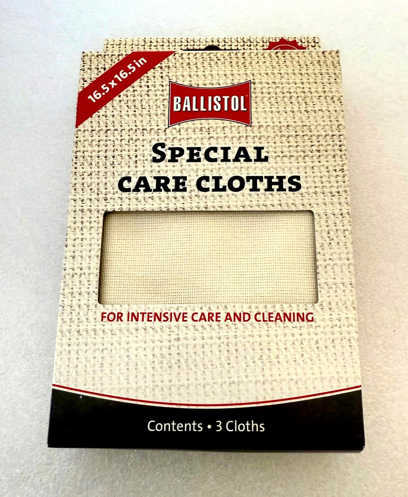 Ballistol® Special Cleaning Cloths (3) Pack / Multi-Purpose – Germany