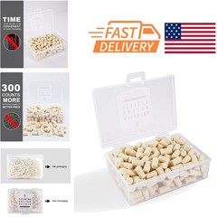 Cleaning Cotton Wool Felt Pellets .177 Caliber 300 Counts with Storage Box