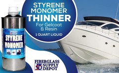 Fiberglass Supply Depot Inc. Styrene Monomer Thinner For Gelcoat And Polyester