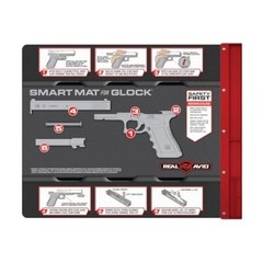 Real Avid Gun Cleaning Mat 19″ x 16″ with Magnetic Parts Tray | 1911, Glock,…