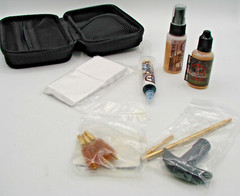 Liberty Lubricants Compact Cleaning Kit Gun Lube .40/10mm Pistol Black Zip Case