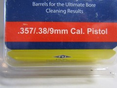 Tetra Gun; Bore Boa; Professional Gun Care; .357/.38/9MM CAL PISTOL