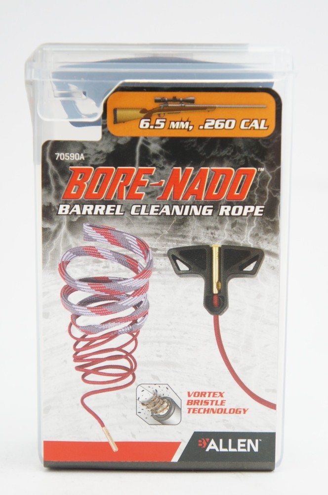 New In Sealed Box Allen Bore-Nado Barrell Cleaning Rope 6.5mm Creedmoor