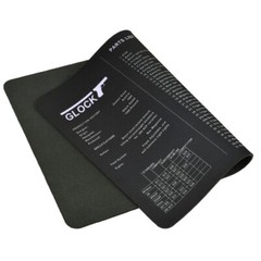 Universal Gun Cleaning Mat with Parts List View for Glock AR 1911 Gunsmithing