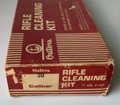 Vintage Outers Gunslick Revolver Kit .30 Caliber Rifle Cleaning No. 477 Gun Old